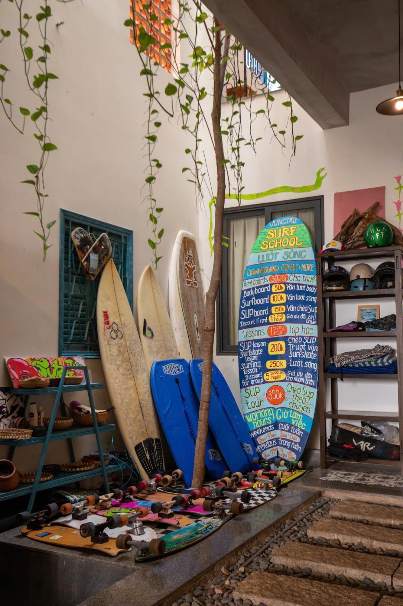 Vungtau Surf House - Hostel Surf Camp Vung Tau Esterno foto