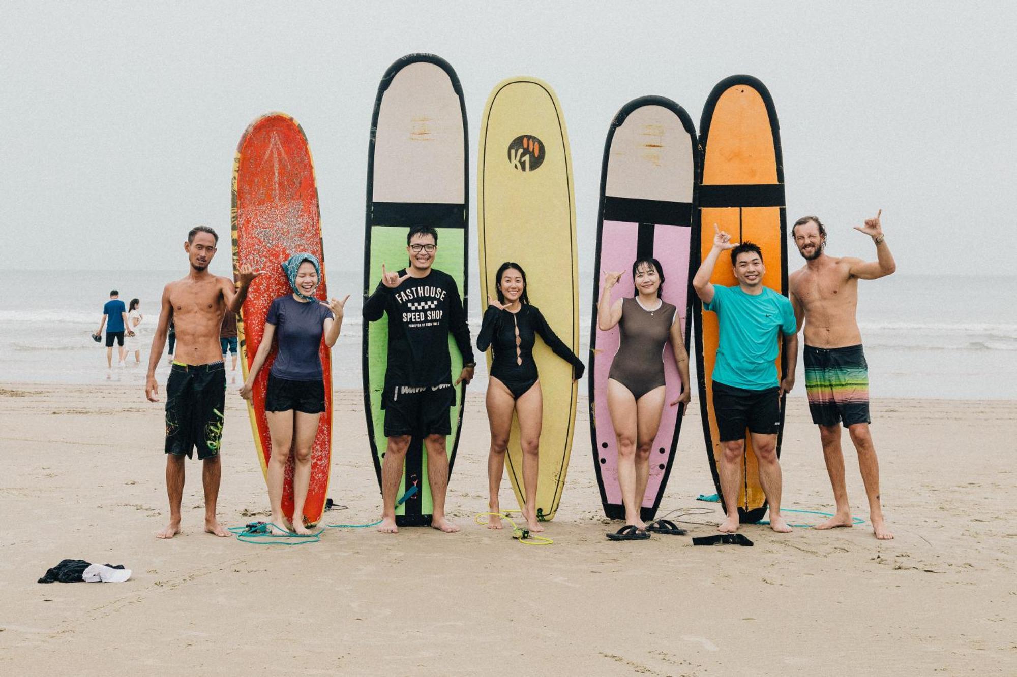 Vungtau Surf House - Hostel Surf Camp Vung Tau Esterno foto